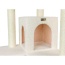 Real Wood Classic Ivory Cat Tree Multi Levels Condos B7701