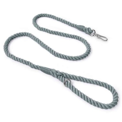 Light Gray - Rope Leash by Puppy Community