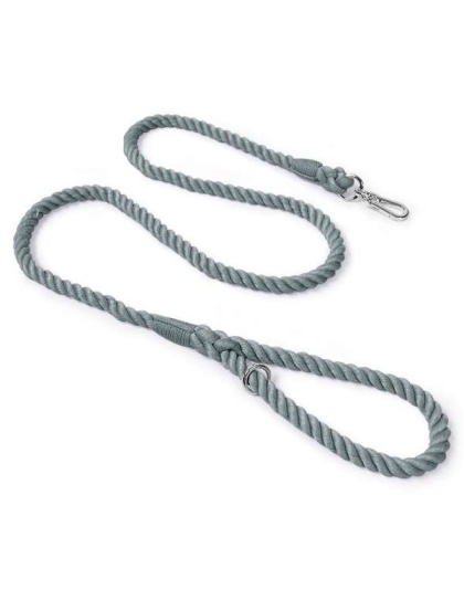Light Gray - Rope Leash by Puppy Community