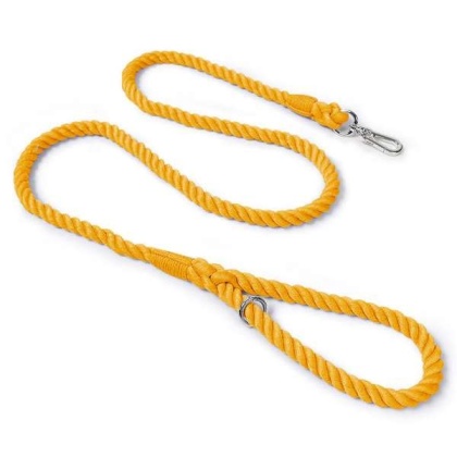 Orange - Rope Leash by Puppy Community