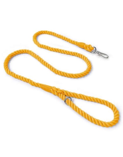 Orange - Rope Leash by Puppy Community