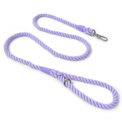 Purple - Rope Leash by Puppy Community