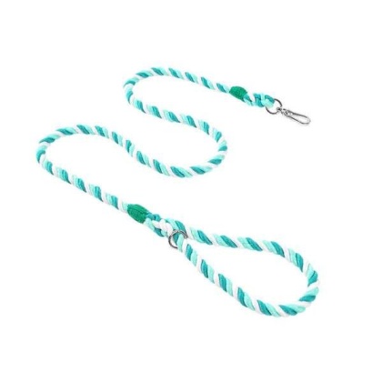 Green Twist - Rope Leash by Puppy Community