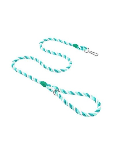 Green Twist - Rope Leash by Puppy Community