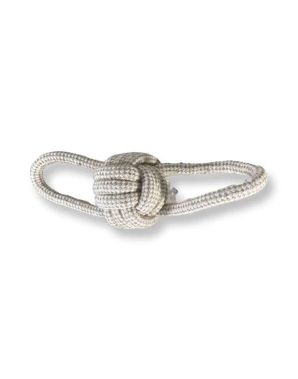Hemp Ball and 2 Handles Dog Toy