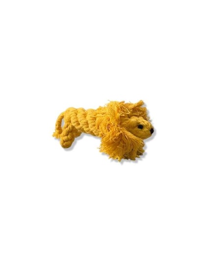 Lion Rope Dog Toy