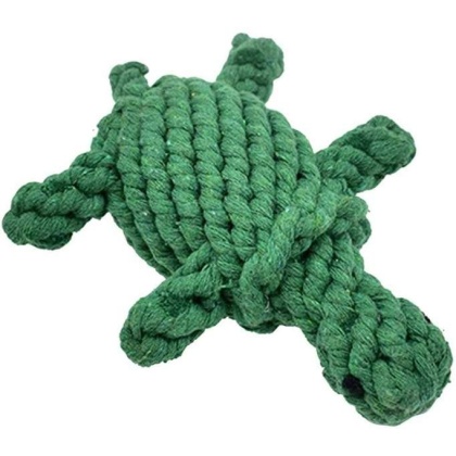 Turtle Rope Dog Toy