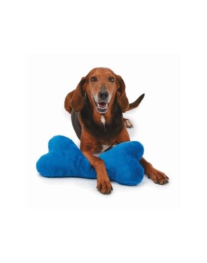 Blue - ZA Mega Color Plush Bone 16.5In Blue