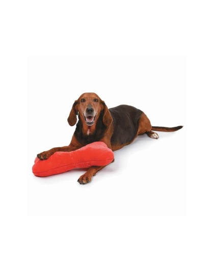 Red - ZA Mega Color Plush Bone 16.5In Red