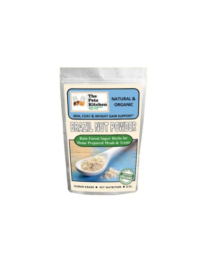 Brazil Nut - Skin, Coat & Weight Gain Support* The Petz Kitchen Dog & Cat Holistic Super Foods* - 8 OZ.