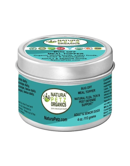 Bug Off Natural Defense Meal Topper* Flea, Tick & Pest Defense For Dogs, Cats & Horses* - 4 Oz.