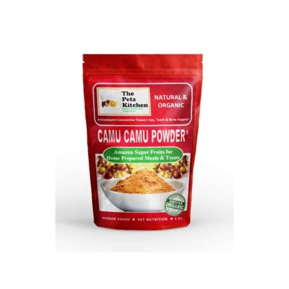 Camu Camu Extract Joint Teeth & Eye Support* The Petz Kitchen - Organic Human Grade Ingredients For Home Prepared Meals & Treats - 4 Oz