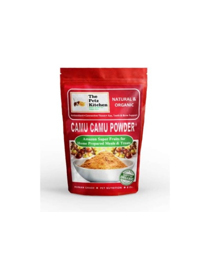 Camu Camu Extract Joint Teeth & Eye Support* The Petz Kitchen - Organic Human Grade Ingredients For Home Prepared Meals & Treats - 8 Oz