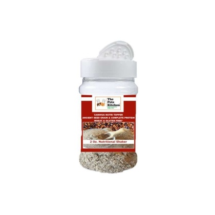Canihua Flour - Organic Ancient Seed Grain - Complete Protein - Wheat & Gluten Free* The Petz Kitchen Dog & Cat Super Foods* - 2 Oz