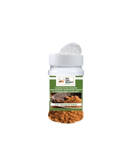 Carob Antioxidant Digestive & Cardiovascular Support* The Petz Kitchen - Organic Raw & Human Grade Ingredients For Home Prepared Meals & Treats - 2 Oz