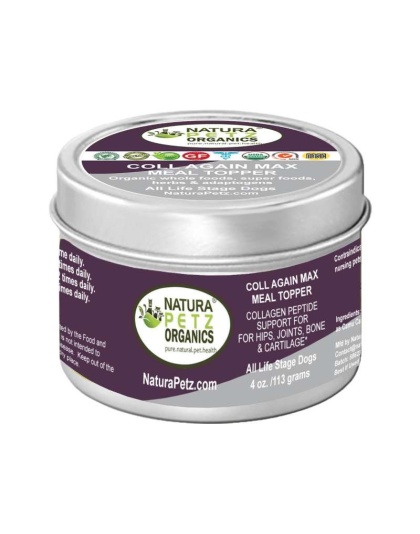 Coll Again Max Collagen Peptide Support Meal Topper* Hips, Joint, Bone & Cartilage Support* Dogs & Cats* - DOG Meal Topper - Turkey Flavored
