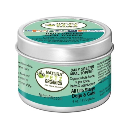 Daily Greens Glow Multi-Vitamin & Multi-Mineral Support* Flavored Meal Topper For Dogs And Cats* - 4 oz for Dogs Turkey Flavoring