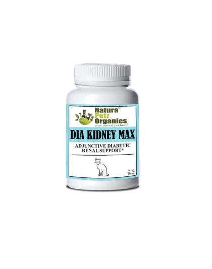 Dia Kidney Max Capsules* Adjunctive Diabetic Renal Support* Dogs And Cats - CAT 90 Caps / 500 mg.