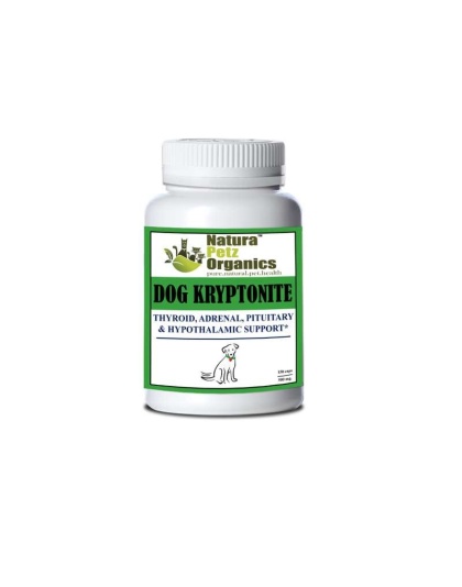 Dog And Cat Kryptonite Adrenal, Thyroid, Pituitary & Hypothalamic Support* - DOG/ Kryptonite 150 caps / 500 mg