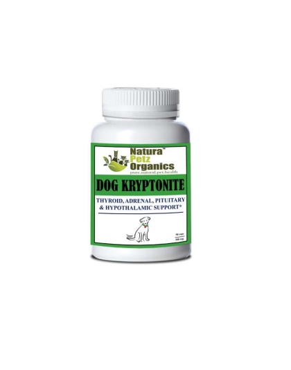 Dog And Cat Kryptonite Adrenal, Thyroid, Pituitary & Hypothalamic Support* - DOG/ Kryptonite / 90 caps / 500 mg