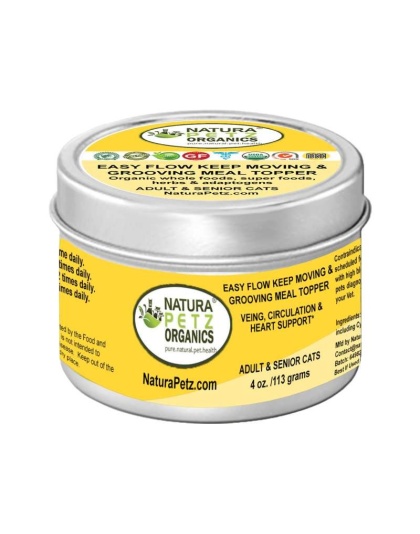 Easy Flow Keep Moving & Grooving Meal Topper - Vein, Circulation & Heart Support* - ADULT CAT / 4 oz.