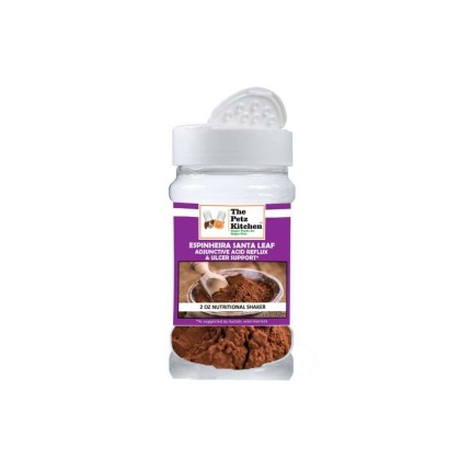 Espinheira Santa Leaf - Adjunctive Acid Reflux & Ulcer Support* The Petz Kitchen For Dogs And Cats* - 2 Oz. Shaker