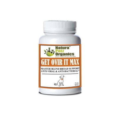 Get Ovir It Max* Master Blend Broad Spectrum Plant Anti Viral Anti Bacterial For Dogs And Cats* - DOG - 90 caps / 500 mg.
