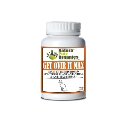 Get Ovir It Max* Master Blend Broad Spectrum Plant Anti Viral Anti Bacterial For Dogs And Cats* - CAT - 150 caps / 250 mg.