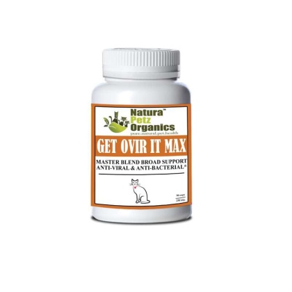 Get Ovir It Max* Master Blend Broad Spectrum Plant Anti Viral Anti Bacterial For Dogs And Cats* - CAT - 90 caps / 250 mg.