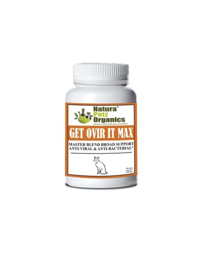 Get Ovir It Max* Master Blend Broad Spectrum Plant Anti Viral Anti Bacterial For Dogs And Cats* - CAT - 90 caps / 250 mg.