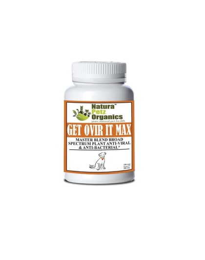 Get Ovir It Max* Master Blend Broad Spectrum Plant Anti Viral Anti Bacterial For Dogs And Cats* - DOG - 250 caps / 500 mg.