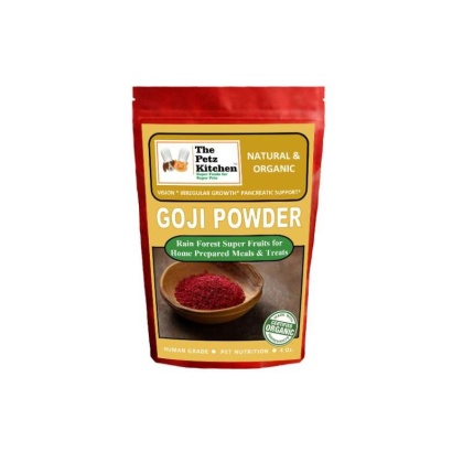 Goji Powder - Vision, Irregular Growth & Pancreatic Support* The Petz Kitchen - 4 Oz.
