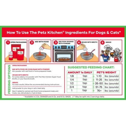 Guacatonga Powder - Diarrhea, Tissue, Wound & Ulcer Support* The Petz Kitchen Dog Cat - 8 Oz. Bag