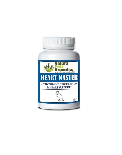 Heart Master Max Antioxidant Master Blend Heart & Circulation Support* Dogs Cats - CAT 150 caps - 250 mg. Size 3