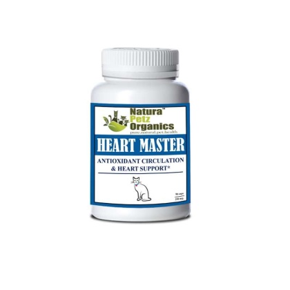 Heart Master Max Antioxidant Master Blend Heart & Circulation Support* Dogs Cats - CAT 90 caps - 250 mg. Size 3