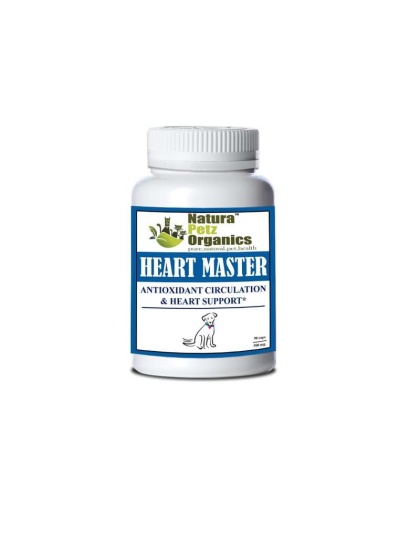 Heart Master Max Antioxidant Master Blend Heart & Circulation Support* Dogs Cats - DOG 150 caps - 500 mg. Size 1 Capsule