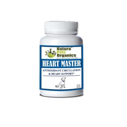Heart Master Max Antioxidant Master Blend Heart & Circulation Support* Dogs Cats - DOG 90 caps - 500 mg. Size 1 Capsule