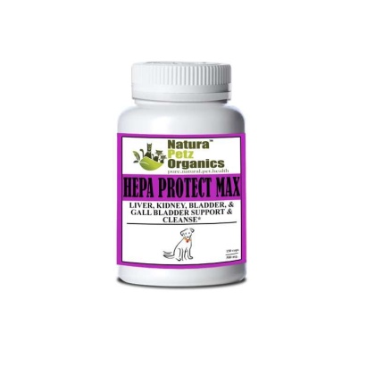 Hepa Protect Max Capsules - Liver, Kidney, Bladder & Gall Bladder Support & Cleanse* - DOG/ 150 caps / 500 mg