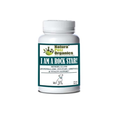 I Am A Rock Star - Memory, Gland (Hypothalamic, Pituitary And Adrenal) & Vitality Support* - DOG/ 150 caps / 500 mg