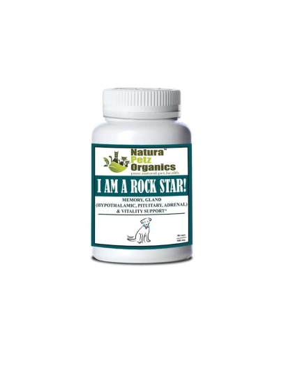 I Am A Rock Star - Memory, Gland (Hypothalamic, Pituitary And Adrenal) & Vitality Support* - DOG/ 90 caps / 500 mg