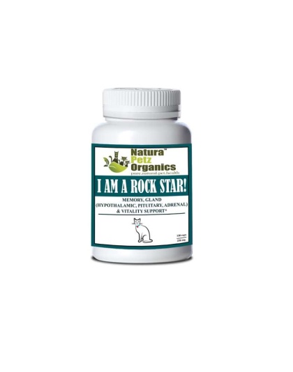 I Am A Rock Star - Memory, Gland (Hypothalamic, Pituitary And Adrenal) & Vitality Support* - CAT/ 150 caps / 250 mg