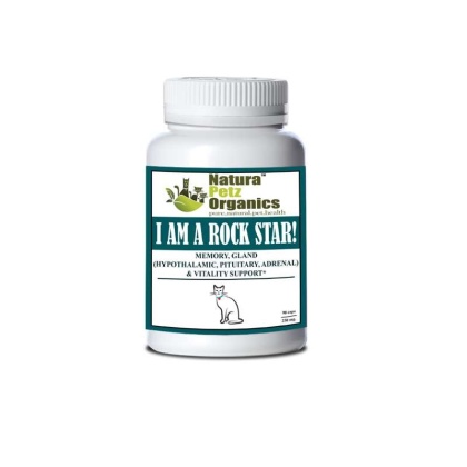 I Am A Rock Star - Memory, Gland (Hypothalamic, Pituitary And Adrenal) & Vitality Support* - CAT/ 90 caps / 250 mg