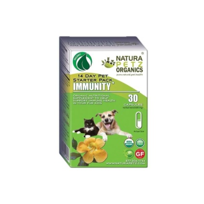 Immunity Starter Pack For Dogs & Cats* * Immune Health Pack For Dogs And Cats* - Cat Capsules / Size 3 / Turkey Flavoring