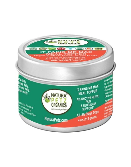 It Pains Me Max Meal Topper* Adjunctive Nerve Pain & Neuralgia Support* Dogs & Cats - Dog 4 oz.