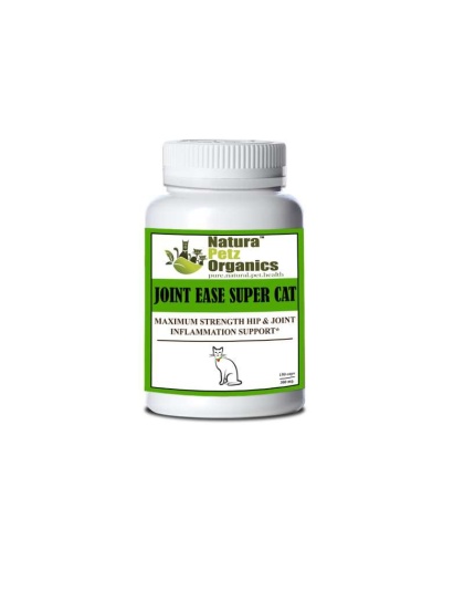 Joint Ease Max Super Dog Super Cat Maximum Strength Hip Joint & Inflammation Support* - CAT / 150 caps / 300 mg