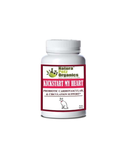 Kick Start My Heart Probiotic Heart (Cardiovascular) & Circulation Support* - CAT/ 90 caps /  200 mg