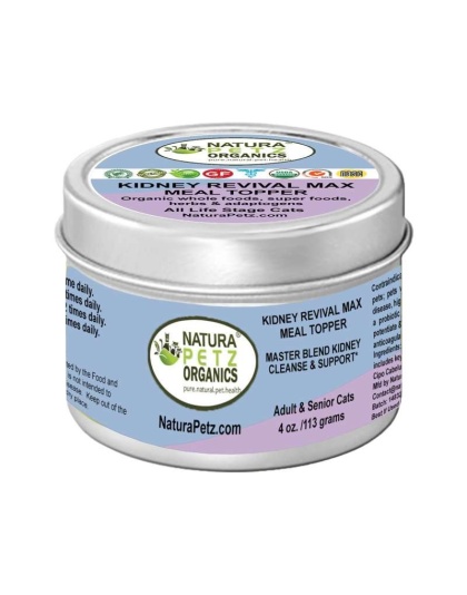 Kidney Revival Max Meal Topper* Master Blend Kidney Cleanse & Support* Adult And Senior Dogs & Cats* - 5 oz.