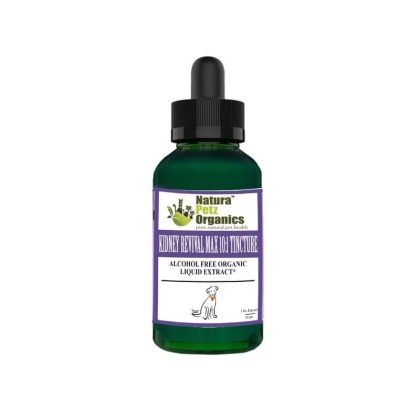 Kidney Revival Max - Master Blend Kidney Cleanse & Support* Tincture Adult & Senior Dogs - 1 OZ.