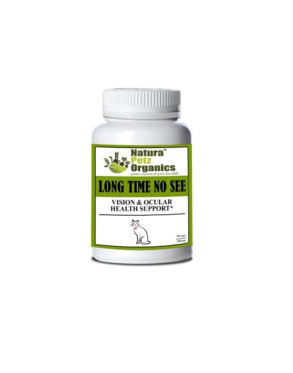 Long Time No See Max* Capsules - Vision & Ocular Health Support In Dogs And Cats* - CAT 90 Caps - 250 mg.