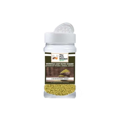 Moringa Leaf Powder Organic Antioxidant Vitamin & Mineral Support* The Petz Kitchen Super Foods - 2 Oz Shaker